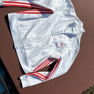 Adidas zippered jacket